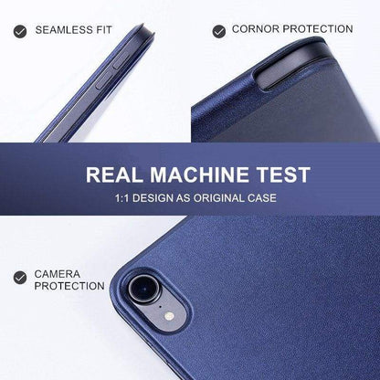 Coque à Adsorption Magnétique Antichoc en cuir pour iPad