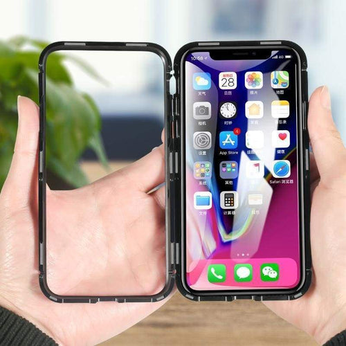 Coque à Adsorption Magnétique Super Résistante Pour iPhone