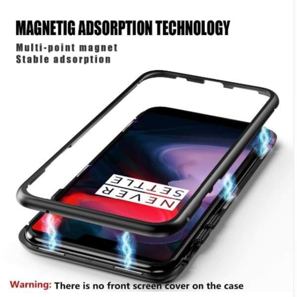 Coque à Adsorption Magnétique Super Résistante Pour One Plus - Équipée Cas
