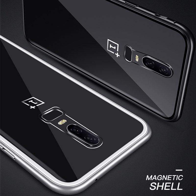 Coque à Adsorption Magnétique Super Résistante Pour One Plus - Équipée Cas