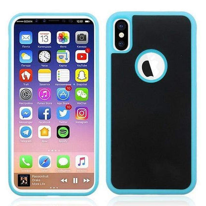 Coque Anti-Gravité Pour iPhone - iPhone X / Bleu - iPhone Cases