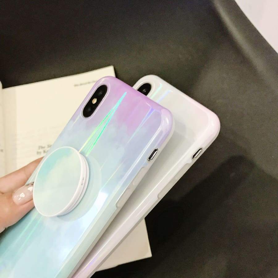 Coque antichoc avec une Bague Support pour iPhone