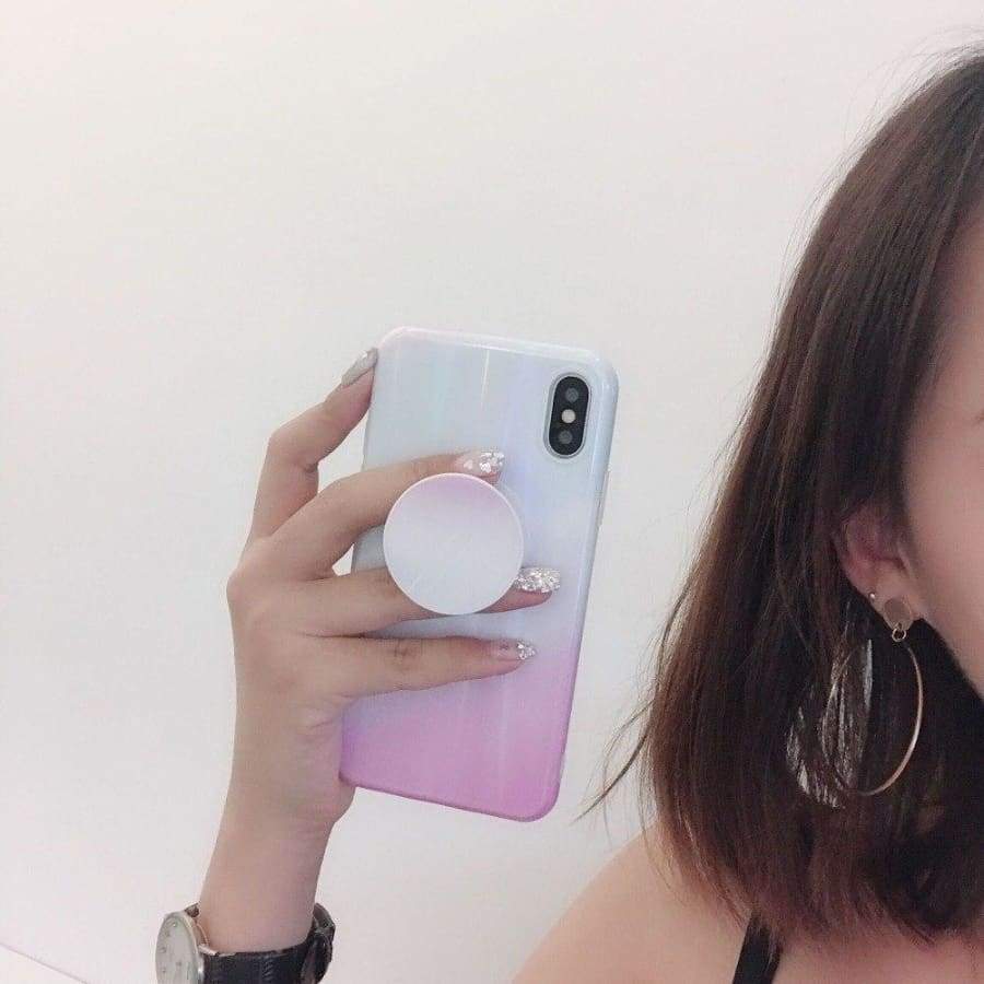 Coque antichoc avec une Bague Support pour iPhone
