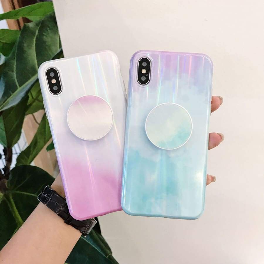 Coque antichoc avec une Bague Support pour iPhone