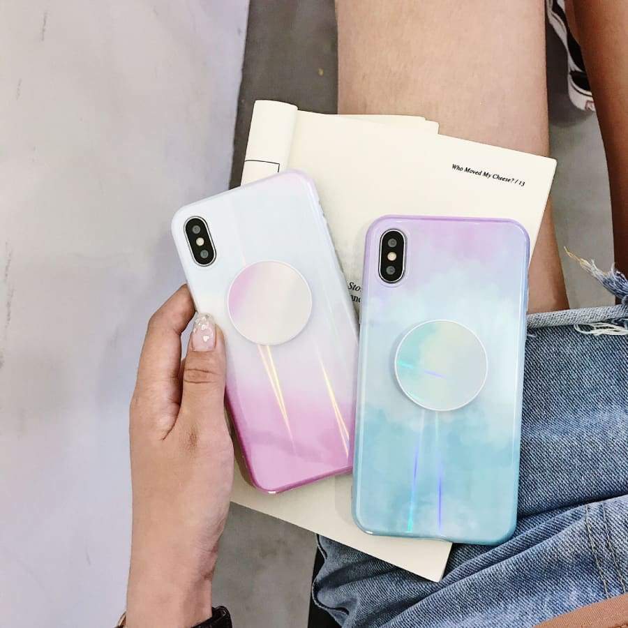 Coque antichoc avec une Bague Support pour iPhone