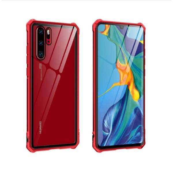 Coque Antichoc magnetique en verre trempé 9H très haute protection Pour Huawei