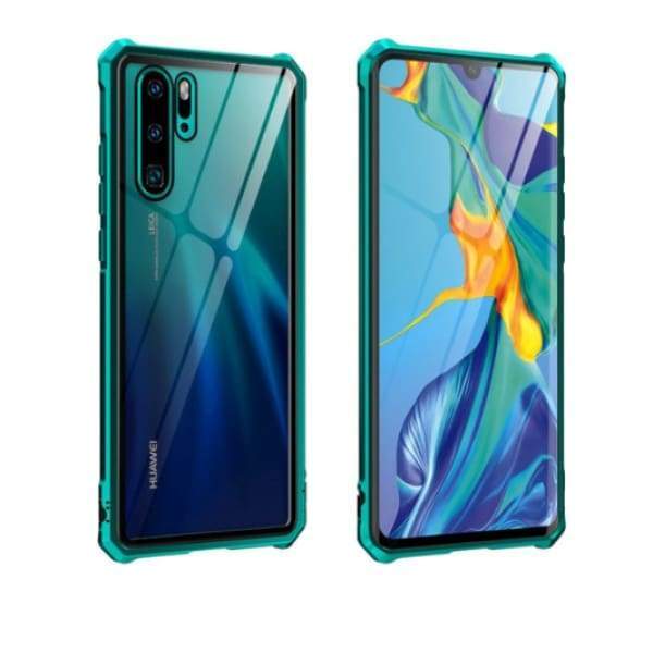 Coque Antichoc magnetique en verre trempé 9H très haute protection Pour Huawei