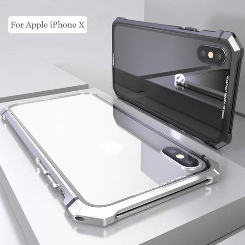 Coque Antichoc en verre trempé 9H très haute protection Pour iPhone