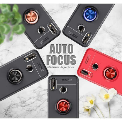Coque avec Support Bague Magnétique pour Huawei - Fitted Cases
