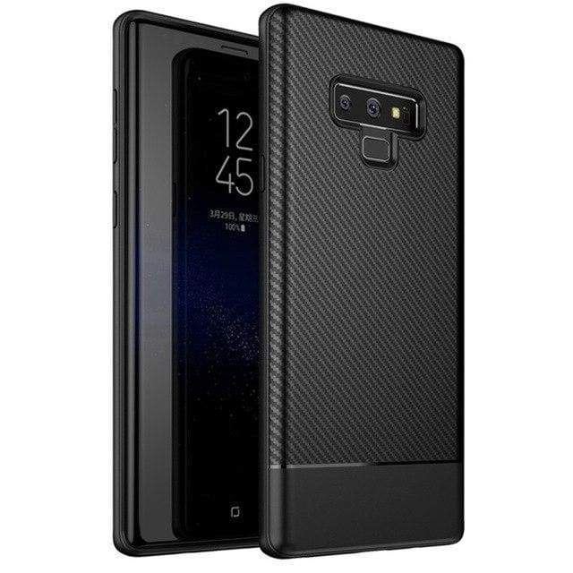 Coque de Fibre de Carbone avec Technologie Absorption des Chocs Pour Samsung