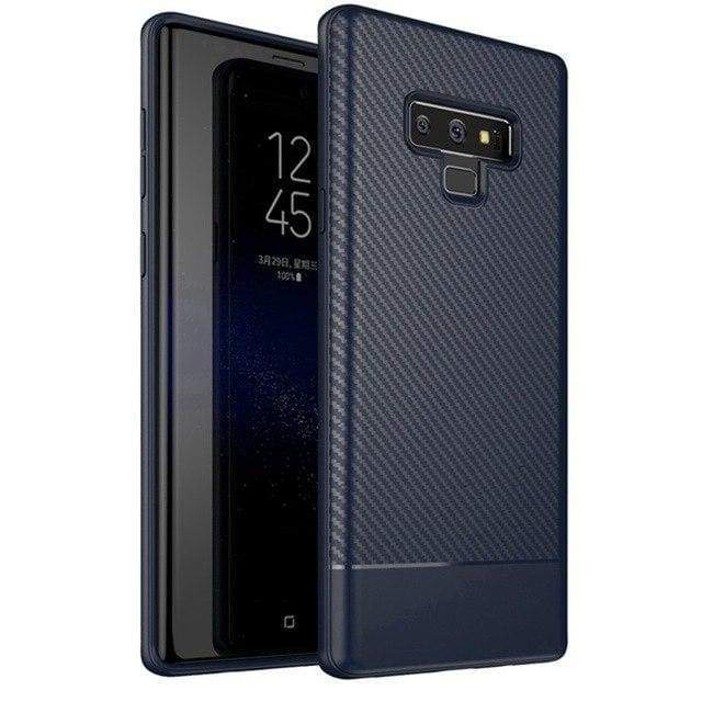 Coque de Fibre de Carbone avec Technologie Absorption des Chocs Pour Samsung