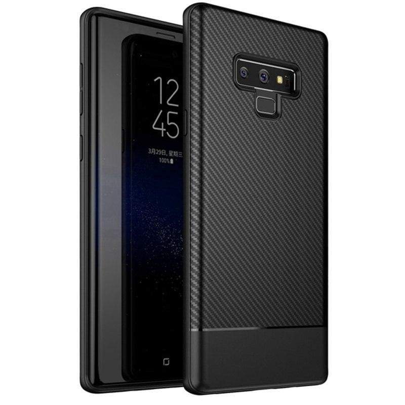 Coque de Fibre de Carbone avec Technologie Absorption des Chocs Pour Samsung