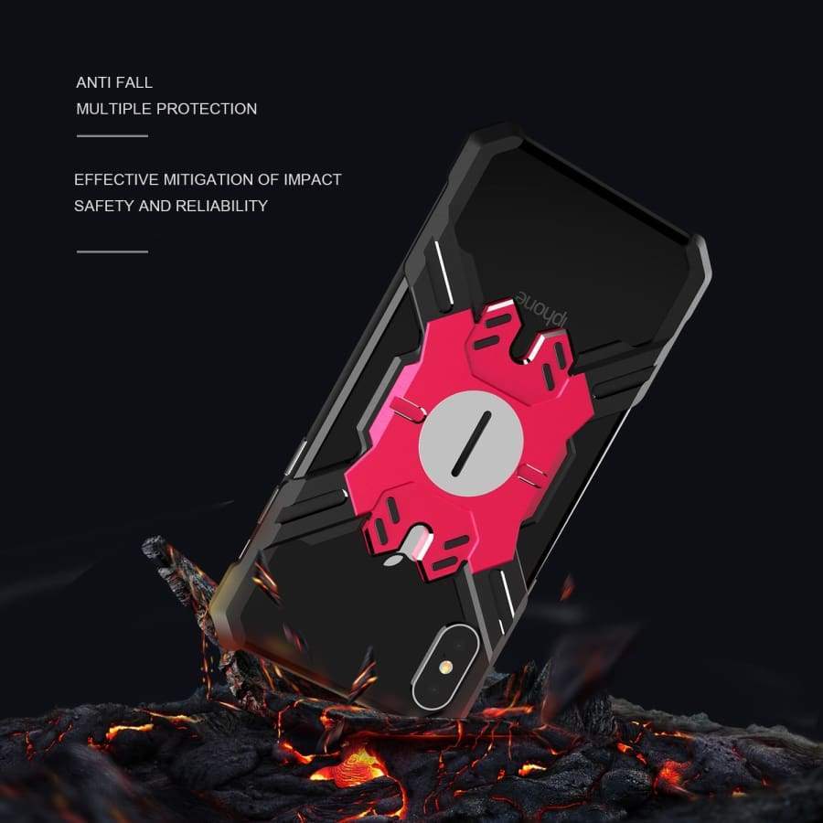 Coque des Héros Protection Antichoc En Métal pour iPhone