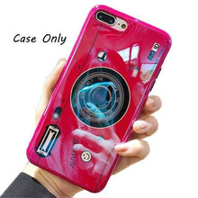 Charger l&#39;image dans la galerie, Coque en Silicone avec Caméra Motifs Haute Qualité -Livraison Gratuite - iPhone XSMax / Rouge sans support - Coques
