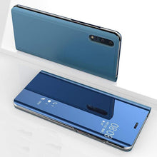 Charger l&#39;image dans la galerie, Coque Étui Smart View Pour Huawei - P20 / Bleu - Fitted Cases
