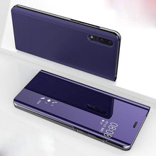 Charger l&#39;image dans la galerie, Coque Étui Smart View Pour Huawei - P20 / Violet - Fitted Cases
