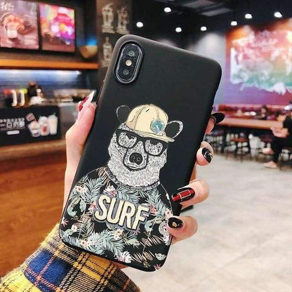 Coque Lumineuse en plastique rigide pour iPhone - iPhone XS Max / Modèle 05 - iPhone Cases