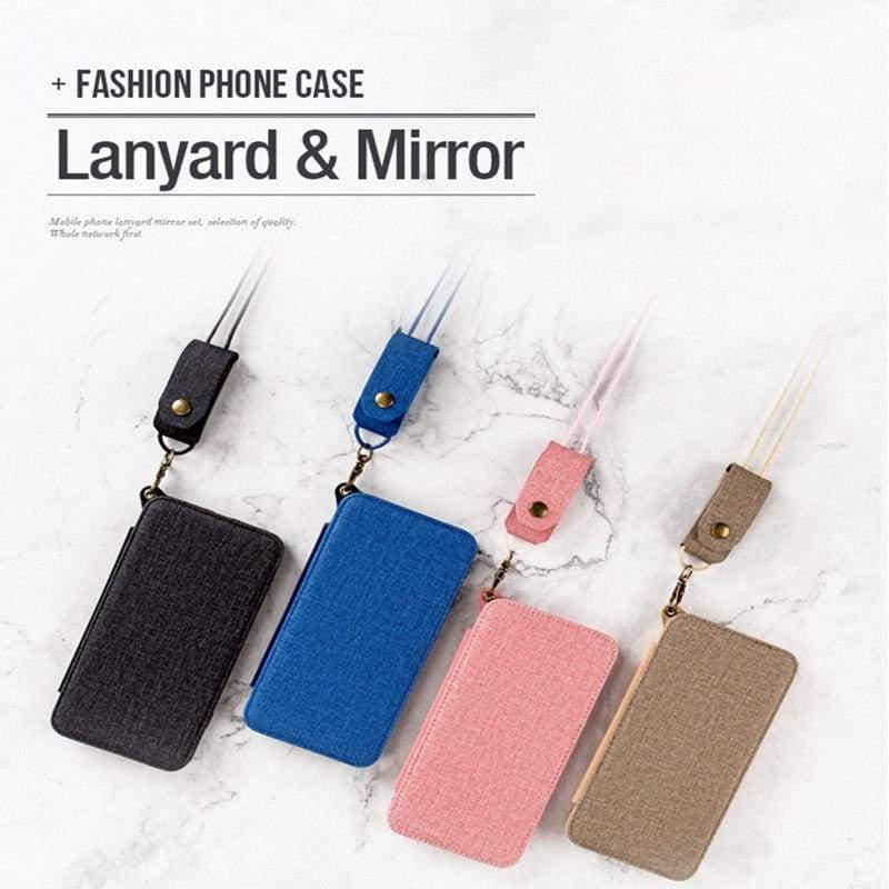 Coque Miroir portefeuille pour votre iPhone