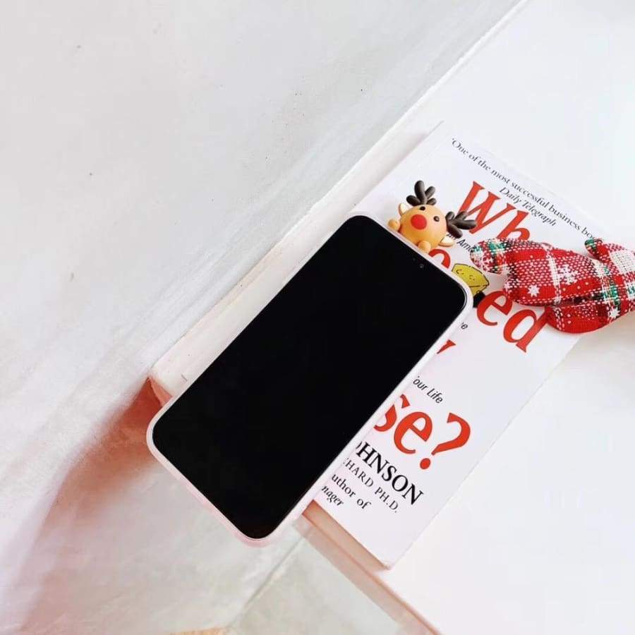 Coque pour NOËL en Silicone Haute Protection pour iPhone - Coques