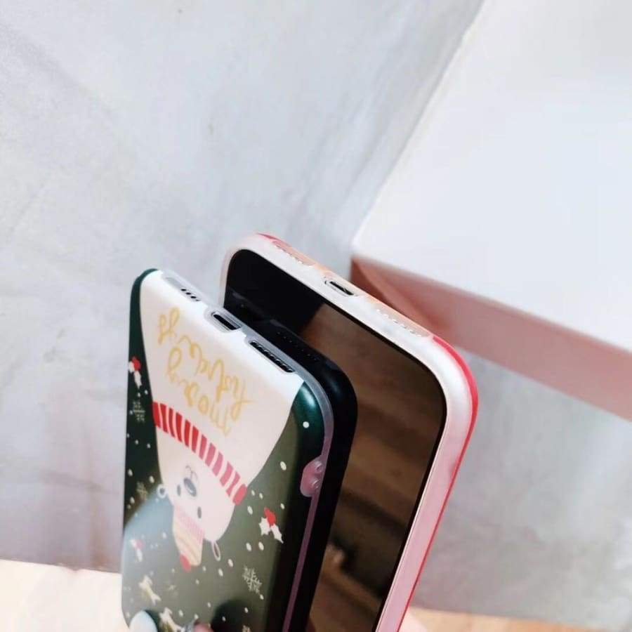 Coque pour NOËL en Silicone Haute Protection pour iPhone - Coques
