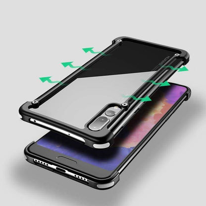 Coque Protection Antichoc En Métal pour Huawei - Fitted Cases