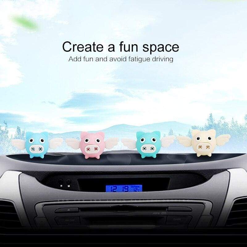 Désodorisant de voiture sous forme de cochon volant mignon - Désodorisant