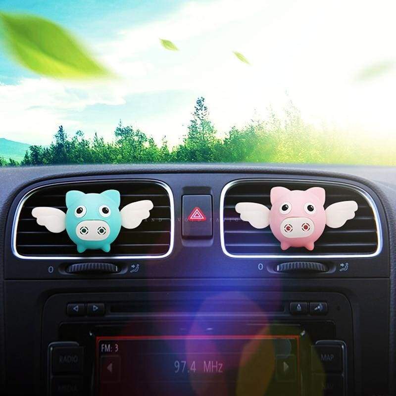 Désodorisant de voiture sous forme de cochon volant mignon - Désodorisant