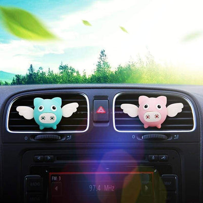 Désodorisant de voiture sous forme de cochon volant mignon - Désodorisant