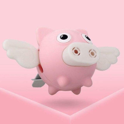 Désodorisant de voiture sous forme de cochon volant mignon - Rose - Désodorisant
