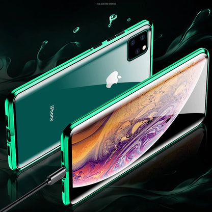 Funda de adsorción magnética de doble cara para iPhone