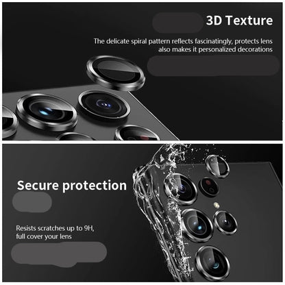 Verre Trempé protecteur de lentille arrière Samsung  S22 Ultra