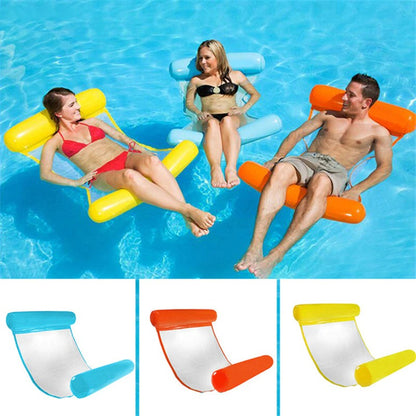 Hamac gonflable flottant en PVC pour piscine