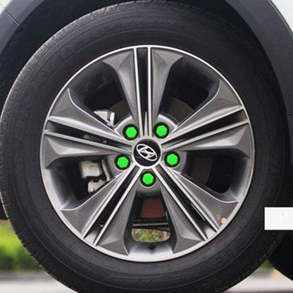 Lumineux cache écrou - Livraison Gratuite - Autocollants De Voiture