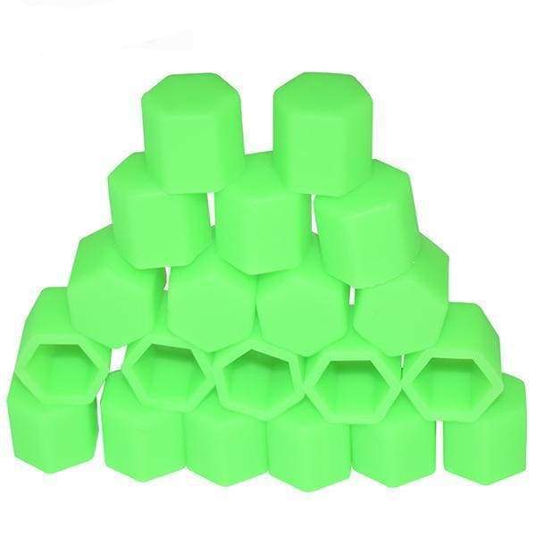 Lumineux cache écrou - Livraison Gratuite - Vert / 17inch - Autocollants De Voiture