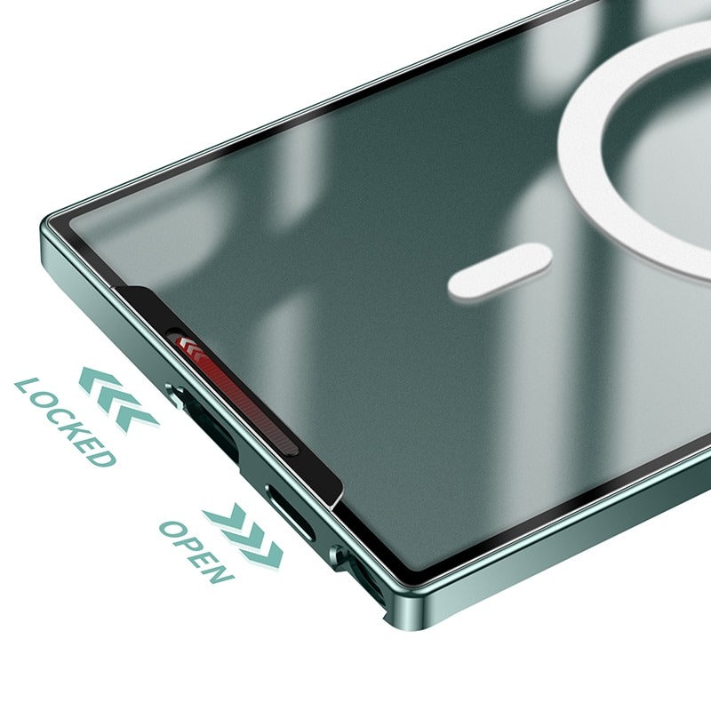 FLURIKA Coque magnétique pour Samsung Galaxy S22 compatible avec chargeur  MagSafe, protection de l'appareil photo
