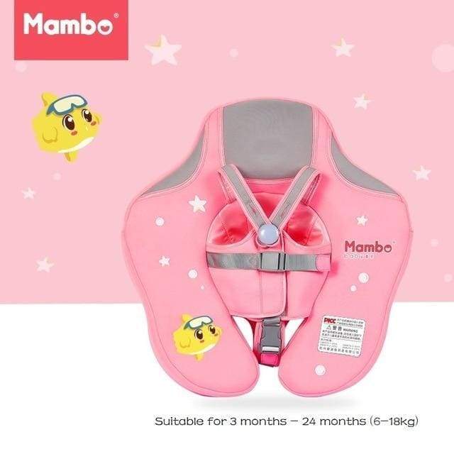 Mambo Flotteur De Natation Solide pour Bébé - Modèle 001 / Rose - Accessoires