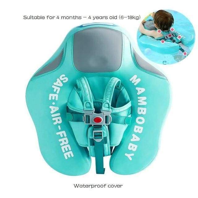 Mambo Flotteur De Natation Solide pour Bébé - Modèle 003 / Vert - Accessoires