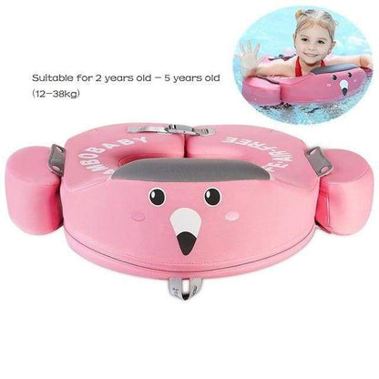 Mambo Flotteur De Natation Solide pour Bébé - Modèle 004 / Rose - Accessoires