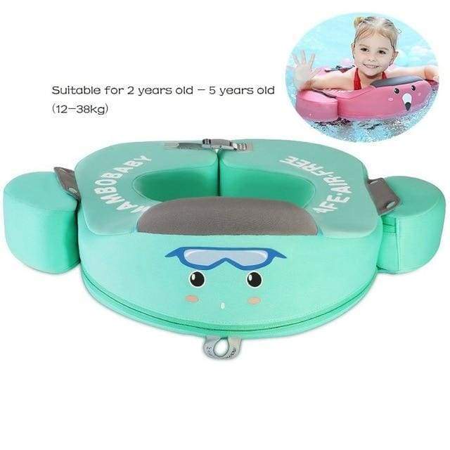 Mambo Flotteur De Natation Solide pour Bébé - Modèle 004 / Vert - Accessoires