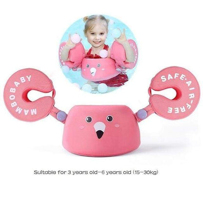 Mambo Flotteur De Natation Solide pour Bébé - Modèle 005 / Rose - Accessoires