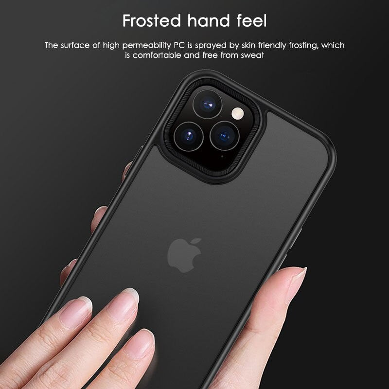Coque avec Technologie d'absorption des Chocs TPU Pour iPhone