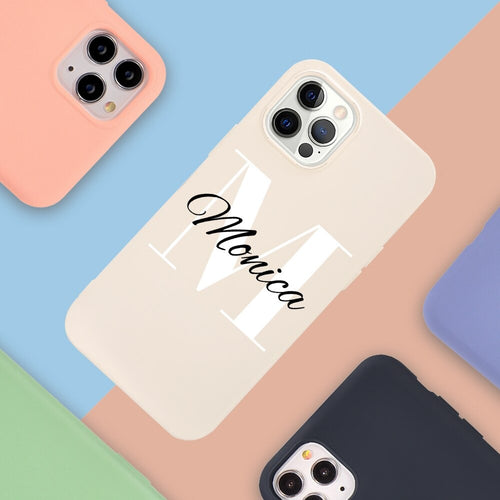 Coque personnalisé en Silicone Haute Protection pour iPhone
