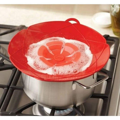 Nouvelle Arrivée Cuisine Gadgets Silicone Couvercle Déversement Bouchon Pot Couvercle 28.5 cm Diamètre Marmite Couvercles Ustensile -