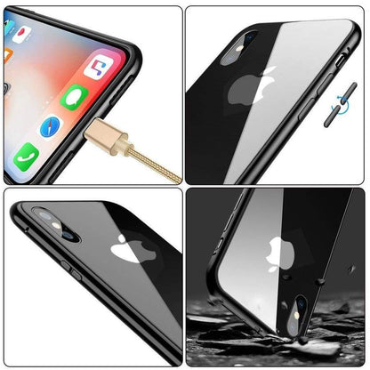 Nouvelle Coque à Adsorption Magnétique Super Résistante Pour iPhone