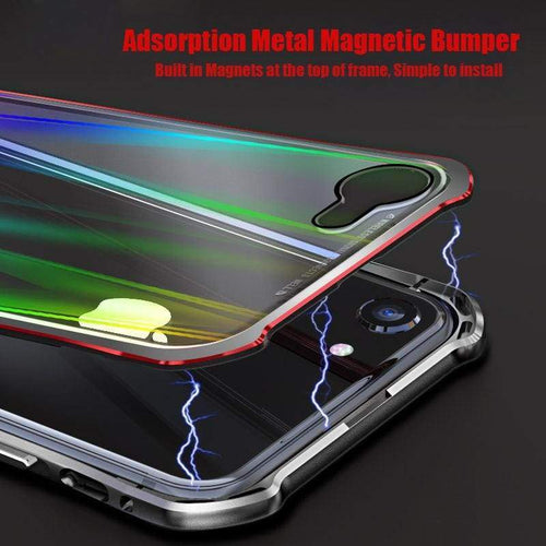 Nouvelle Coque à Adsorption Magnétique Super Résistante Pour iPhone XS XS Max & XR