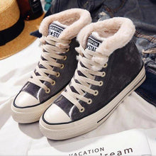 Charger l&#39;image dans la galerie, Eloisa™ - Sneakers d&#39;hiver - Chaussure élégante Eloisa, basket, boots, botte, chaussure, chaussures, Sneaker, Sneakers, Sneackers, Sneacker Gris (Haut) 35 
