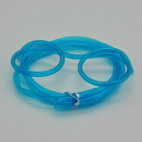 Soft Plastic Straw Glasses Flexible Drinking Tube For Kids - Blue