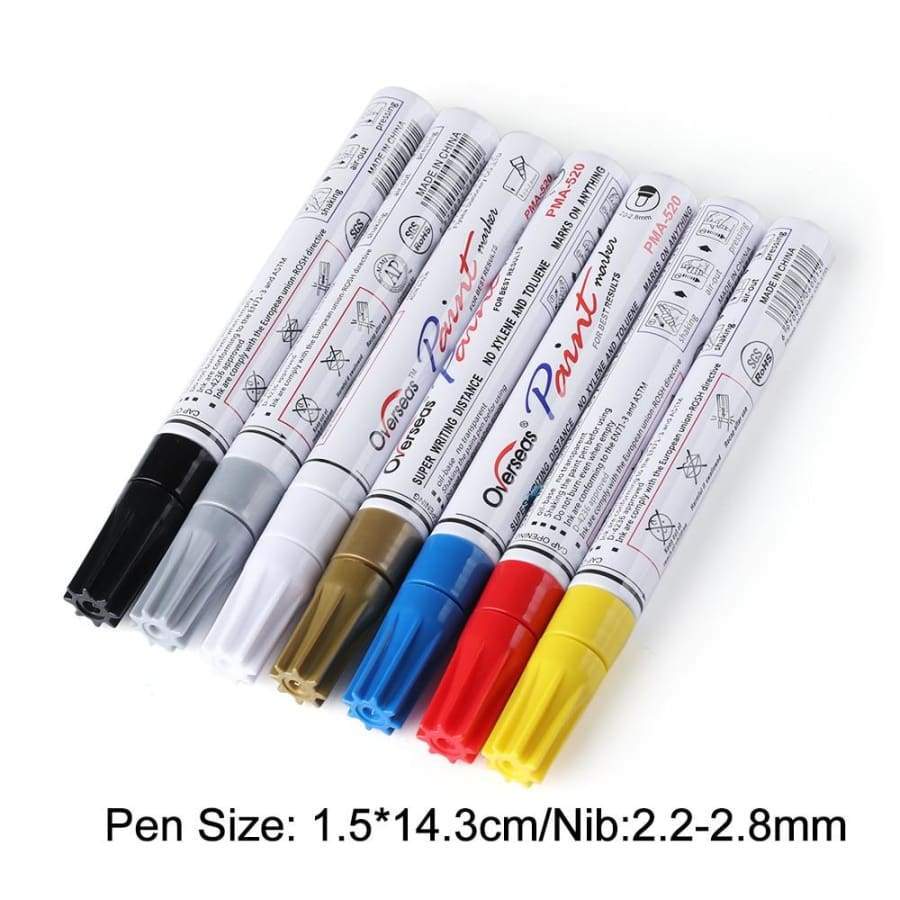 Stylo de peinture de pneu de voiture - Car Stickers