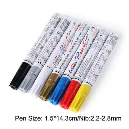 Stylo de peinture de pneu de voiture - Car Stickers