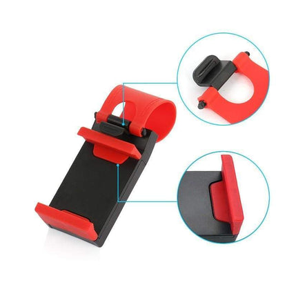 Support de Téléphone pour volant de voiture - Téléphone portable Supports et Stands